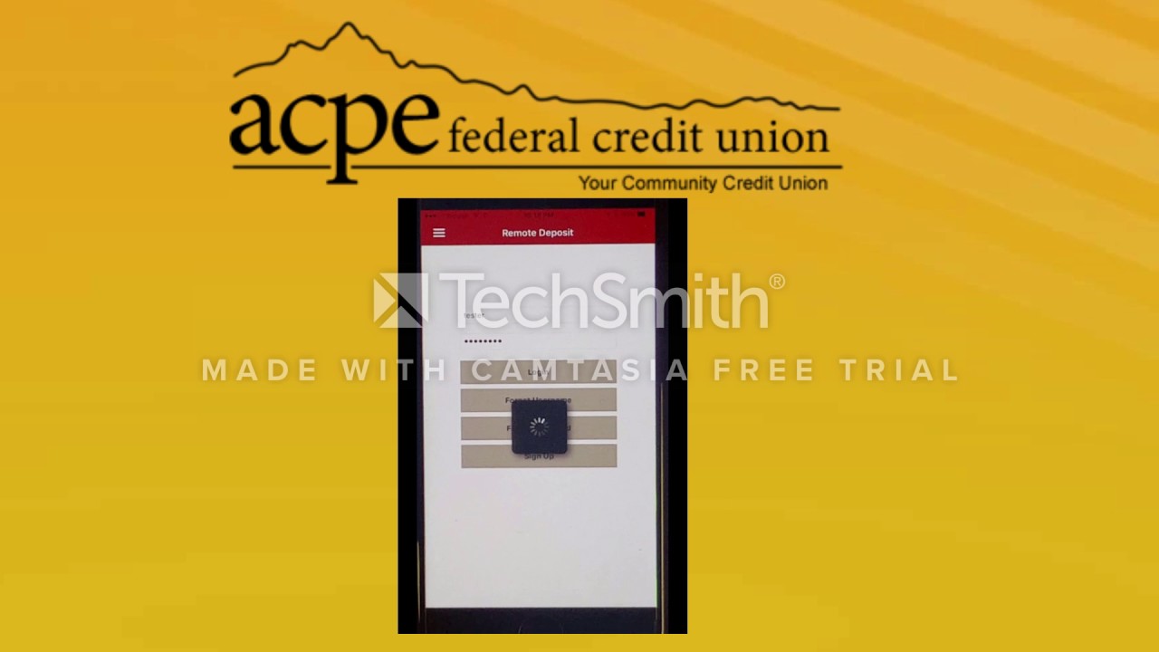 ACPE Remote Deposit Tutorial - YouTube