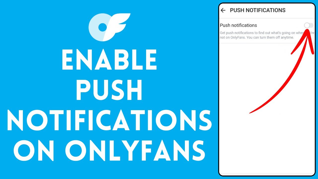 How to Enable Push Notifications on Onlyfans (2024) | Activate Push