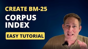 How to Create a BM25 Index in Python with Rank BM25 (Search Engine)