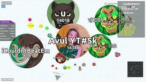 AGAR.IO SERVER TAKEOVER WITH BOTS #30 || OP-BOTS.COM