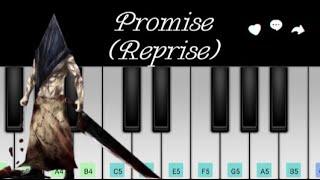 Promise (Reprise) - Silent Hill - Easy Mobile Piano Tutorial screenshot 2