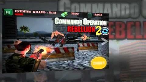 COMMANDO OPERATION REBELLION - FREE 3D IPHONE AND IPAD GAME 2016