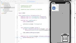 iOS Gesture Recognizers screenshot 1