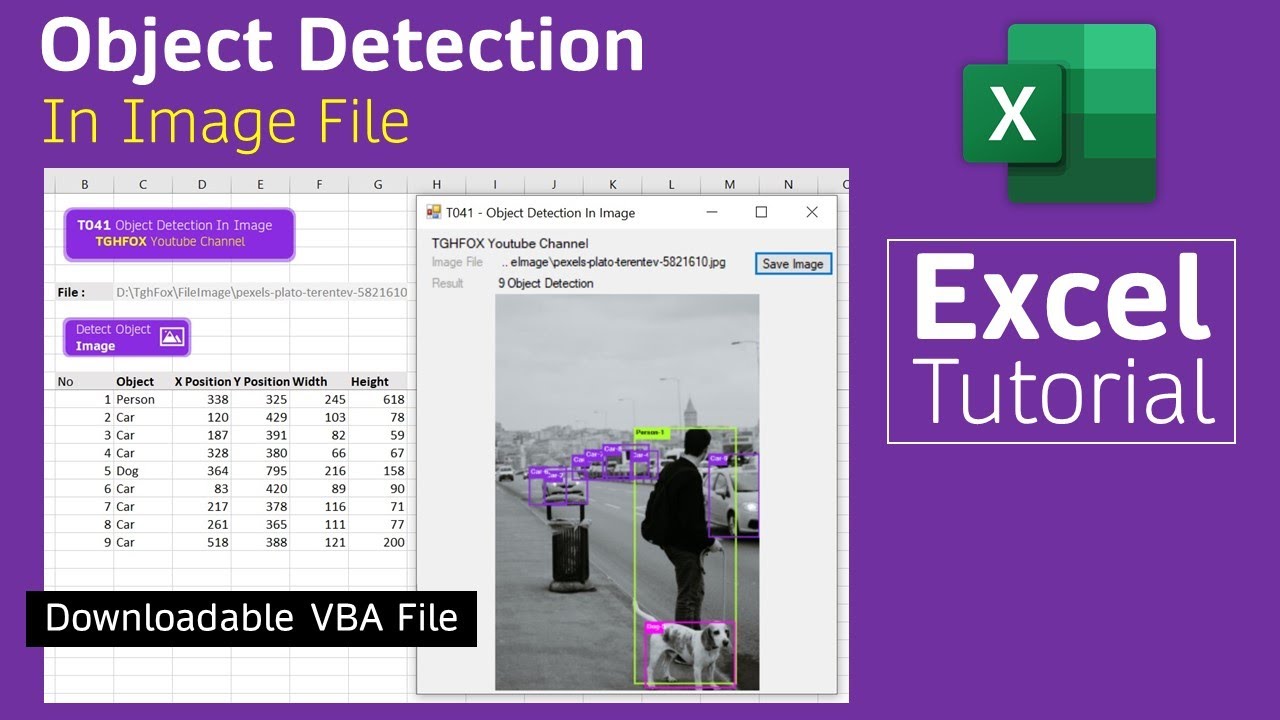 Tutorial Excel Object Detection In Image File - Cara Deteksi Objek di ...