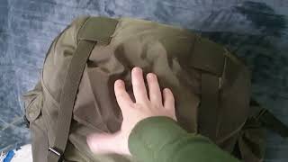 Austrian army Rucksack/haversack review..