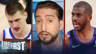 Chris Paul is the best player in this series, not MVP Nikola Jokić – Nick | NBA | FIRST THINGS FIRST