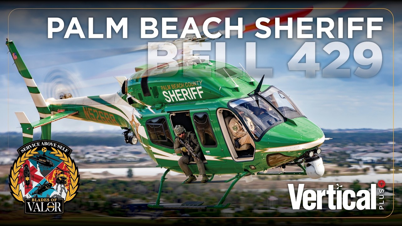 Helicopter Walkaround: Palm Beach County Sheriff’s Bell 429 | 2026 Blades of Valor Road Tour