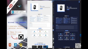 How To Make A Portfolio Website using Html CSS and Js and Host it on GitHub | @TheTerminalBoy