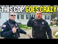 Insane cop gets sued after losing it