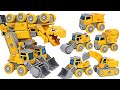 工事用トラックロボット！ 恐竜のタマゴとドライバーで変身するビークルセット！| ドゥドゥポップトイ