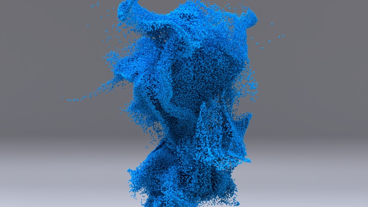 PARTICLES RENDERING IN KARMA HOUDINI : SKYWHITE - YouTube
