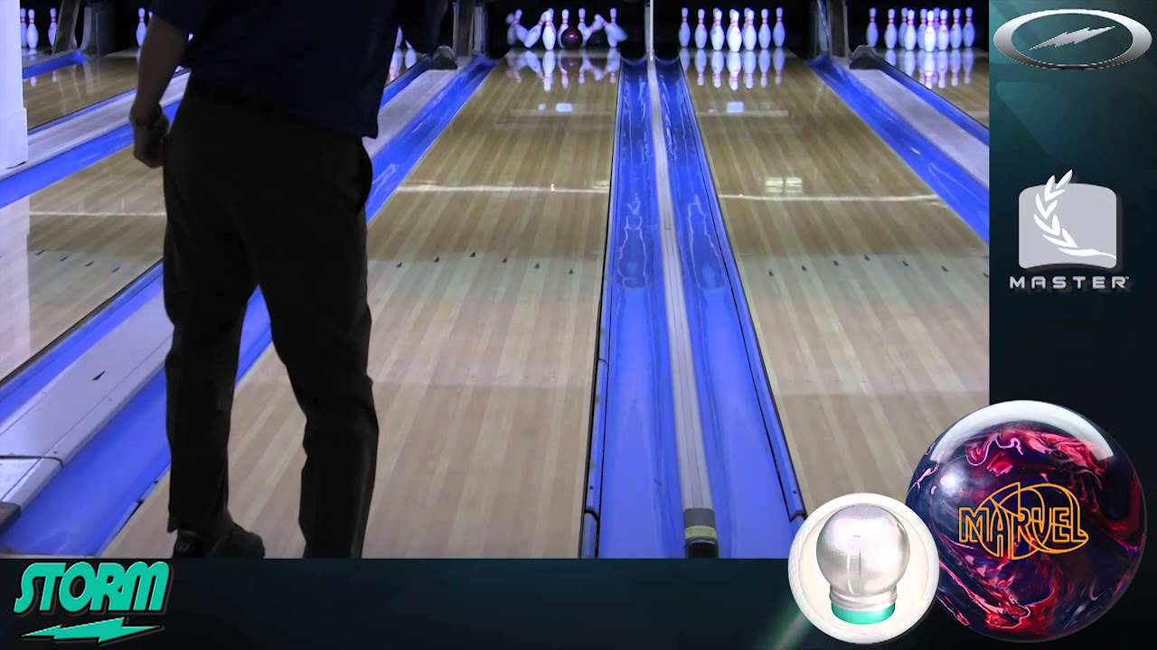 Storm Bowling Code X Bowling-Ball Bowling-Kugel High Performance Reaktiv mit viel Bogen auf viel Öl