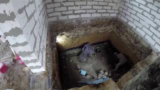 Видео ???? Строим гараж, день #65 Полное самоуправление... стенка подвала растёт (автор: skimen online)