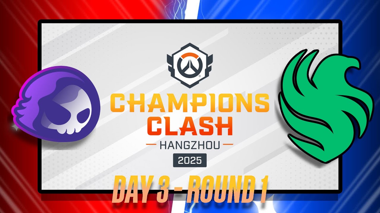 ROUND 1 | OWCS 2025 | Champions Clash Day 3 - NTMR vs Team Falcon (Reaction)