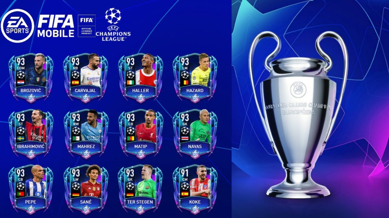 EVENTO DA CHAMPIONS LEAGUE QUE CHEGA HOJE AS 22:00 🔥 #fifamobile #eaf, evento fifa mobile