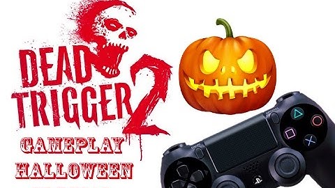Dead Trigger 2 Gameplay with DualShock 4 Halloween Special