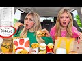 LETTING THE PERSON IN FRONT OF ME DECIDE WHAT I EAT FOR 24 HOURS!! |Elliana Walmsley