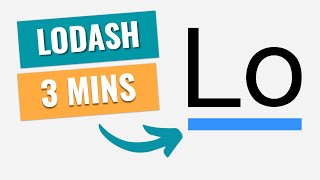 10 things you should know about Lodash | Top 100 NPM Packages