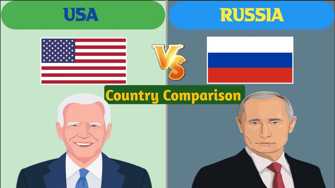 Usa vs Russia | Russia vs Usa | Comparison Video @Data Duck - YouTube