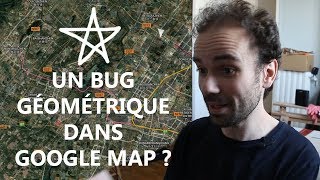 Un bug géométrique dans Google Map ? - Micmaths