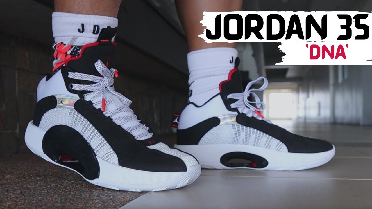 Finally They Released A Good Colorway! Jordan 35 'DNA' Unboxing and ...