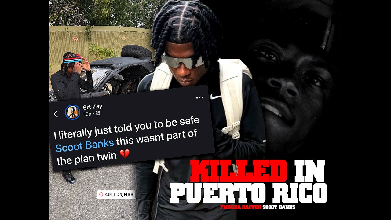 Florida Rapper Shot & K!lled In Puerto Rico For His Chain During Robbery!! | Scoot Banks