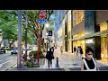 【4K】Tokyo Evening Walk - Omote-sando(Luxury Area),2021