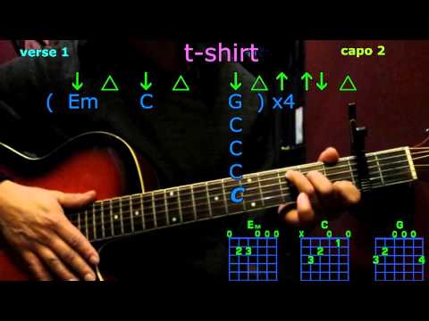 t-shirt thomas rhett guitar chords