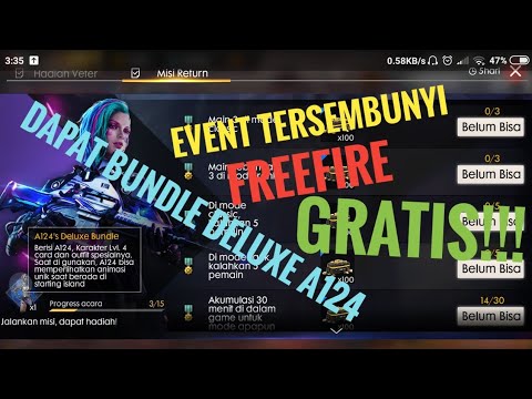 Freefire Bundle Gratis Event Tersembunyi Freefire Youtube