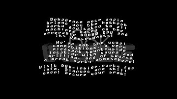 68k Inside 2024k by Dekadence (Atari ST 4k intro)