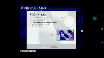 Installing Windows NT 5.0 Build 1701