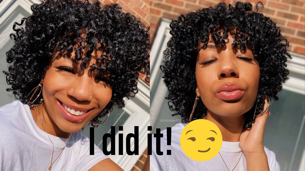 I FINALLY Cut My Hair..... again 😬😏| Natural Hair Journey