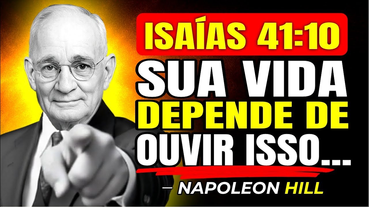 Isaías 41:10 ISSO vai TRANSFORMAR sua vida HOJE | Napoleon Hill