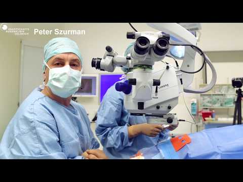 Live surgery: Implantation of an Eyemate sc eye pressure sensor in glaucoma surgery