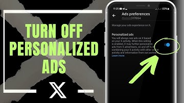 How To Turn Off Personalized Ads On X Twitter App