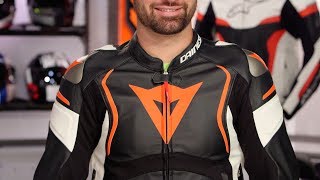 Dainese Mugello Leather Jacket Review at RevZilla.com - YouTube