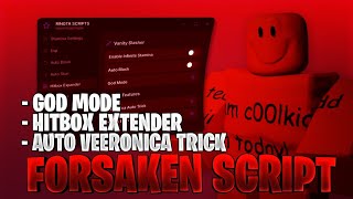 Forsaken Best Script No Key Auto Blockaimbot, Infinite St Godmode And More