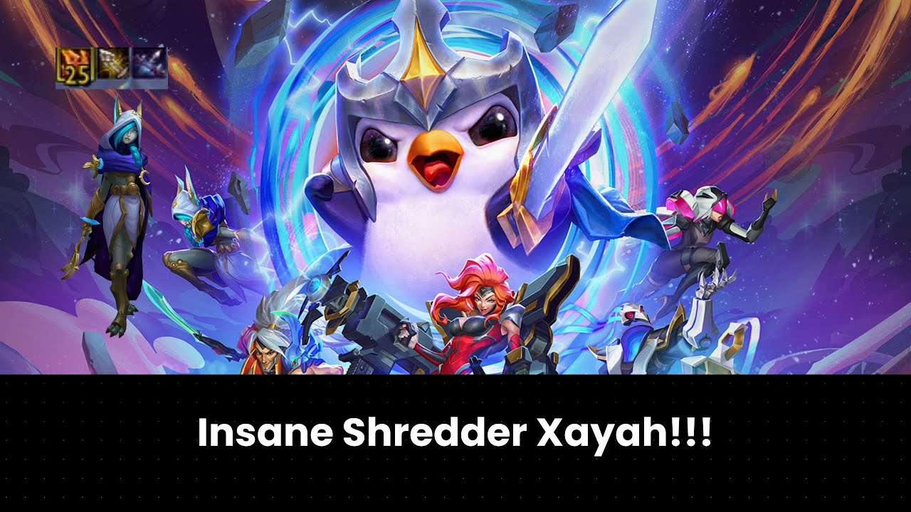 TFT: 6 Celestial Shredder Xayah! (Galactic Armory)