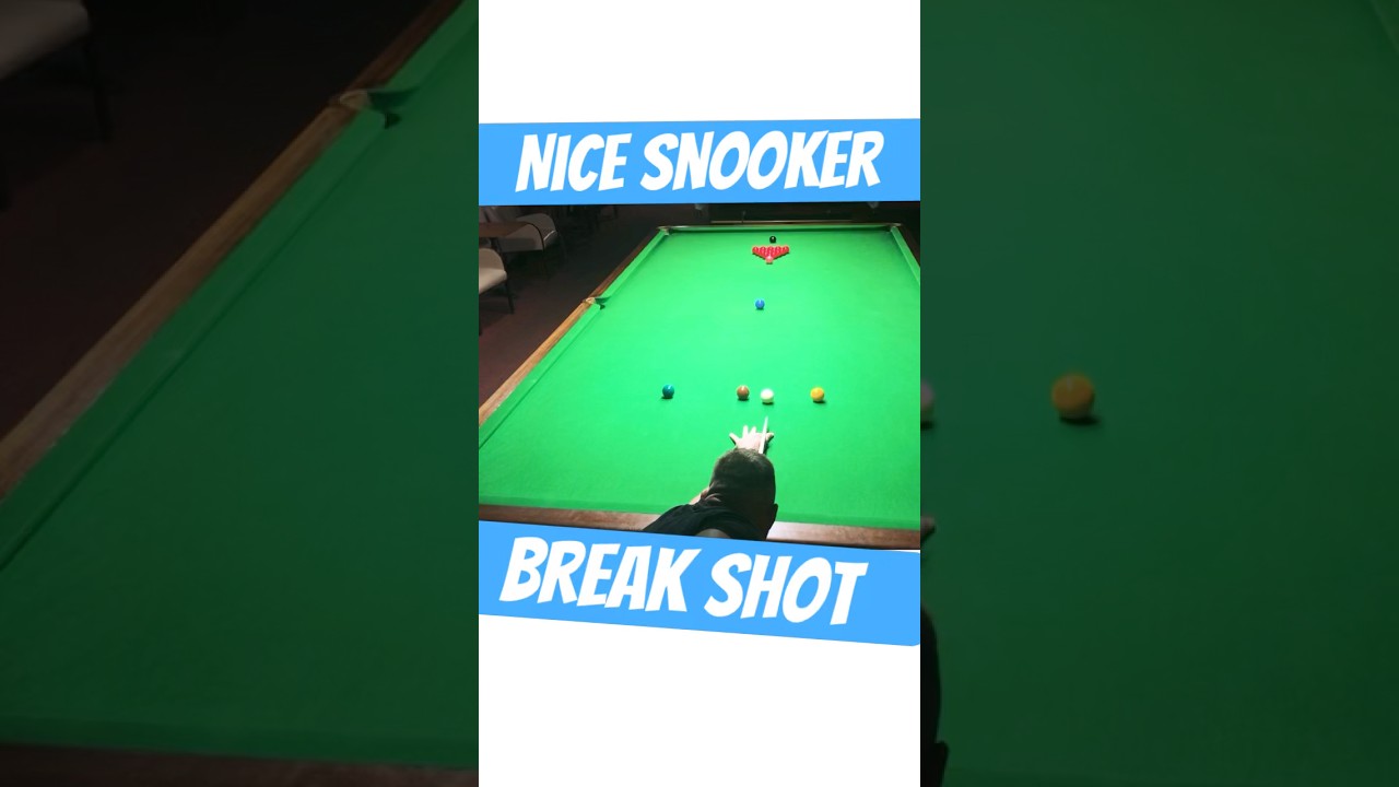 Nice Snooker Break Shot 