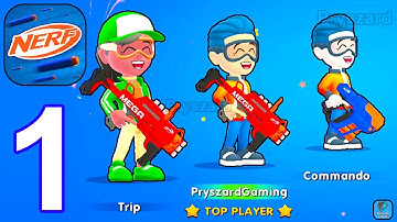 NERF: Superblast - Gameplay Walkthrough Part 1 Tutorial Nerf Battle Game Mode (iOS,Android)