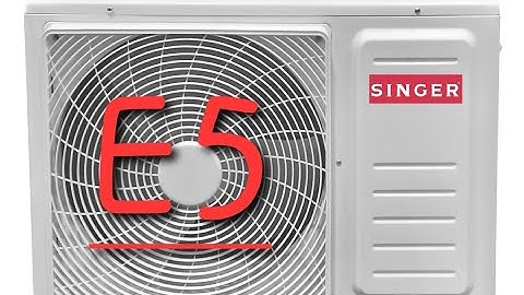 Singer Dc inverter Ac E5 error code#175