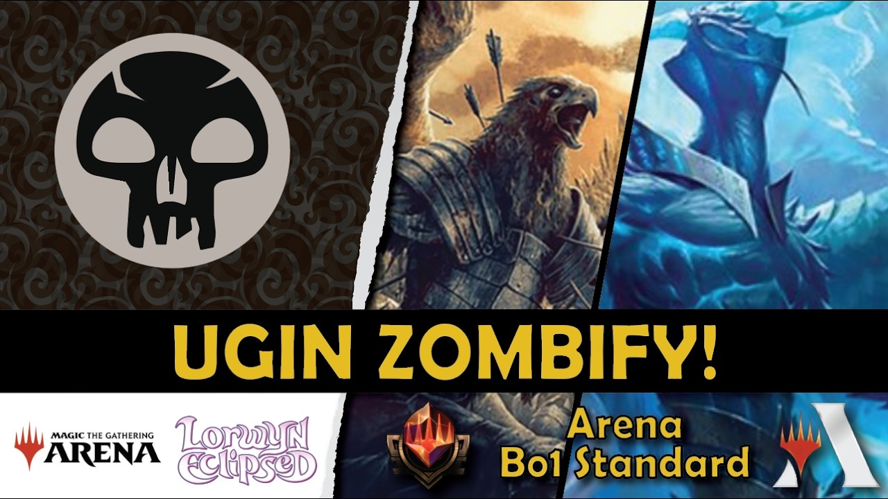 Zombify Into Ugin Is DISGUSTING #mtgarena #lorwyn #mtg #standard #combo #monoblack
