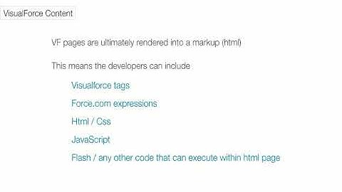 Introduction to VisualForce