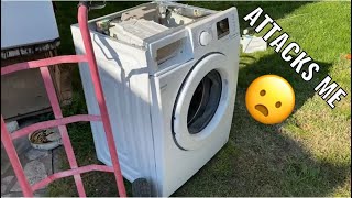 Stress test: BRICKS in Samsung washing machine (GAME over)