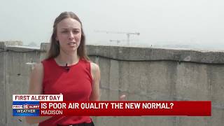 Madison shatters air quality record as experts say smoky summers are becoming more common