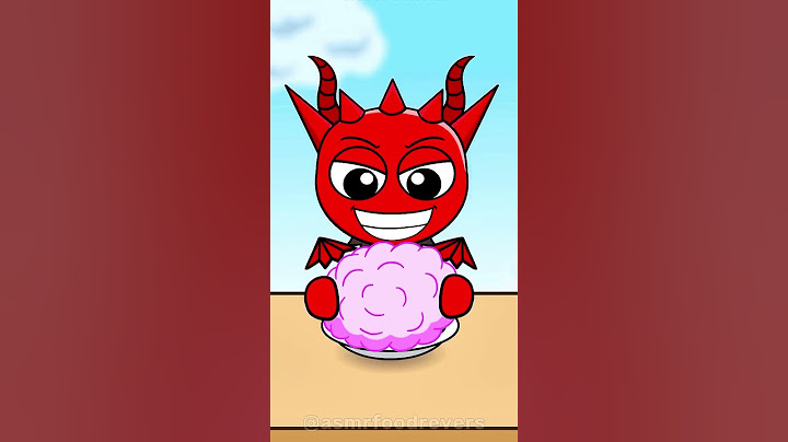Angel vs Devil😇😈 Emoji Cotton Candy🍭 #short #moomoostudio