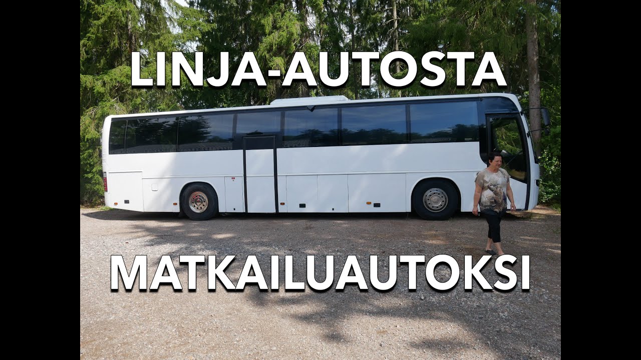 Linja-autosta matkailuautoksi