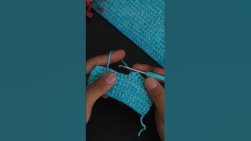 Beautiful Crochet Pattern   New Easy Crochet stitch pattern design #crochet