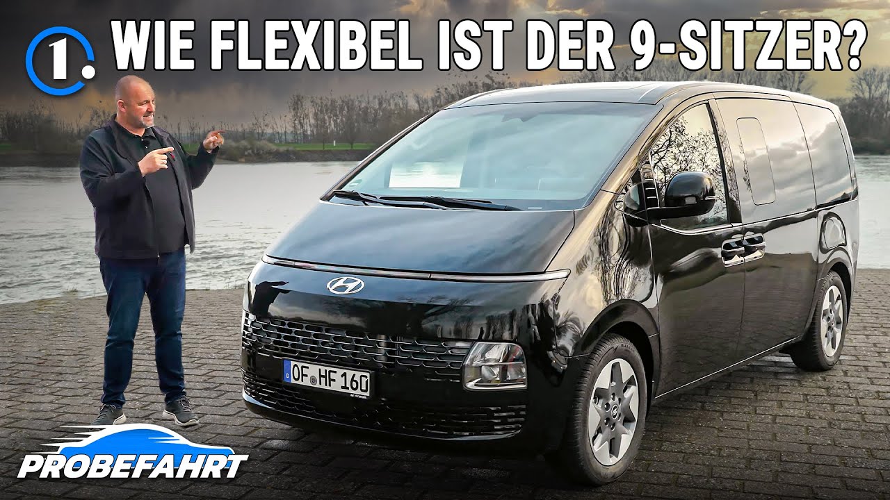 3 Wochen Test: HYUNDAI STARIA 2024 9-SITZER mit der GERMAN TELEVISION FAMILY.  (Werbung)