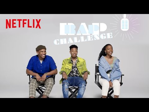 Thabang U0026 Ama In A Rap Challenge Judged By Nasty C | Blood U0026 Water | Netflix